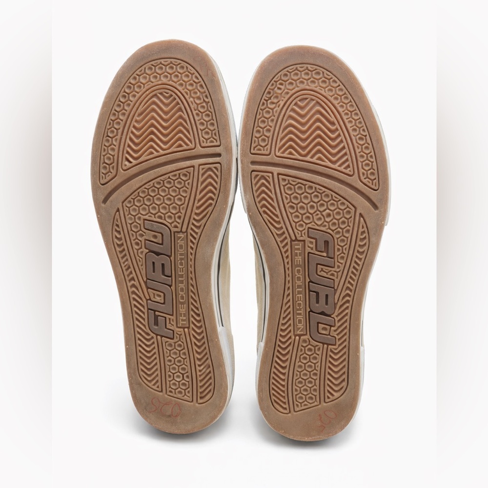 FUBU Low-Top Canvas Sneakers Men’s Size 9 Beige Vulcanized Sole NEW No Tags - Picture 5 of 5